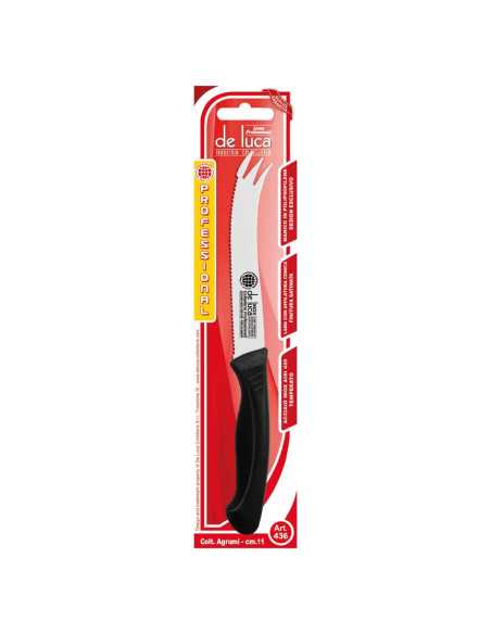 COLTELLO PER AGRUMI SEGHETTATO lama - DE LUCA | Utensili Store
