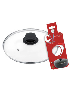 COPERCHIO IN VETRO 'BLACK LINE' - PENTALUX