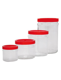 VASO IN VETRO PER ALIMENTI 'ORTES' - GRUPPO VETRO SOMMA