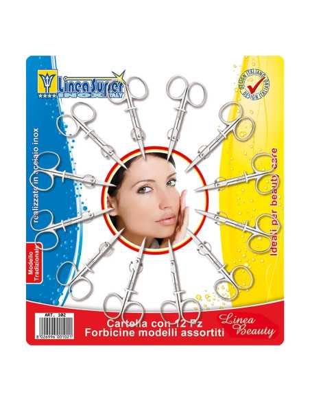 CARTELLA FORBICI MANICURE - DE LUCA | Utensili Store