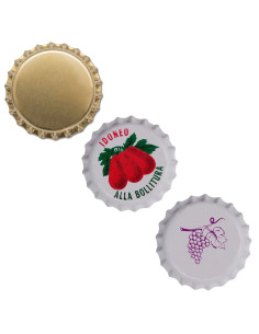 TAPPO A CORONA ø mm 26 'uva' - Senza Marca