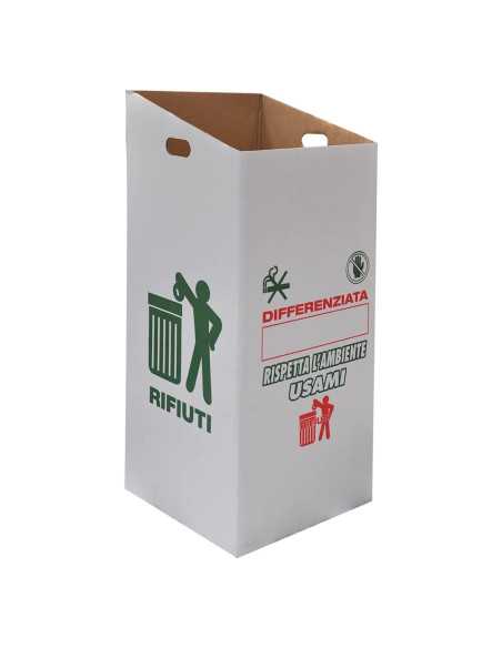 CARTONE CONTENITORE PER RACCOLTA DIFFERENZIATA - Senza Marca | Utensili Store