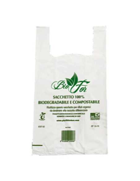 BUSTE SHOPPER COMPOSTABILI - Senza Marca | Utensili Store