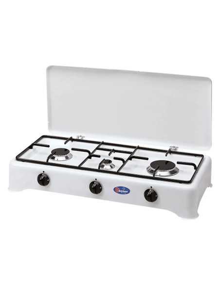 FORNELLO A GAS 3 FUOCHI mod. 5324 CGPM - PARKER | Utensili Store