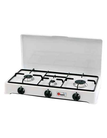FORNELLO A GAS 3 FUOCHI mod. 5328 CGP - PARKER | Utensili Store