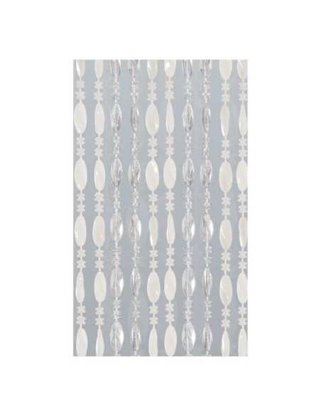 TENDA A PERLINE 0661-211 - cm. 100x220 / bianco - ghiaccio - Senza Marca | Utensili Store