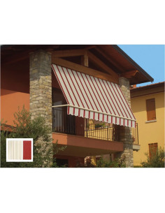 TENDA DA SOLE A CADUTA verde/bianco - SANGIORGIO