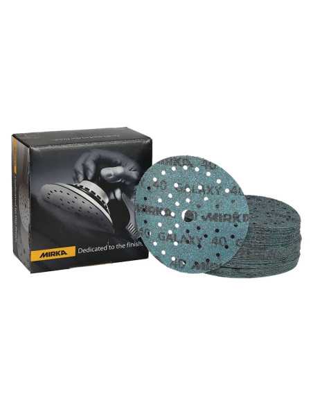DISCO ABRASIVO CIRCOLARE MULTIFORO 'GALAXY MULTIFIT GRIP' - MIRKA | Utensili Store