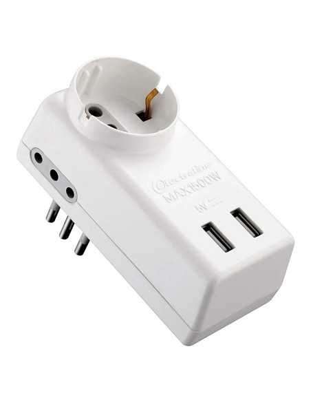 ADATTATORE MULTIPRESA USB - ELECTRALINE | Utensili Store