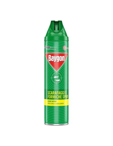 INSETTICIDA SPRAY 'SCARAFAGGI E FORMICHE PLUS' - BAYGON | Utensili Store