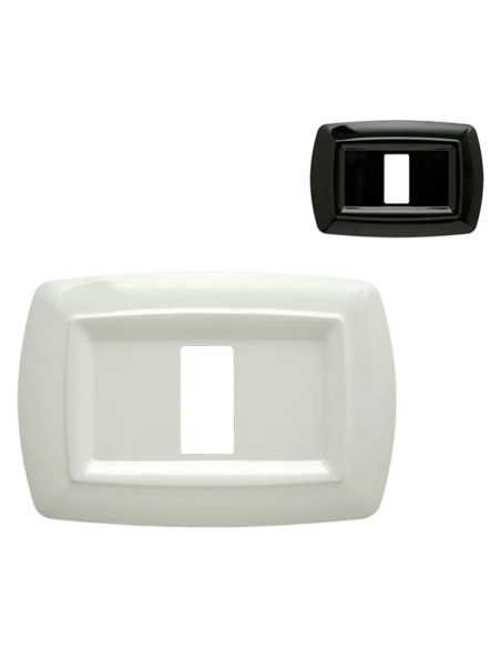 PLACCA 'TONDÒ' 2591/N nera - FEB | Utensili Store