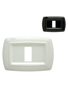 PLACCA 'TONDÒ' 2593/N nera - FEB