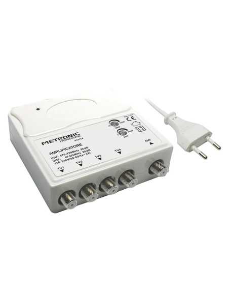 AMPLIFICATORE INTERNO 1 IN/4 OUT - METRONIC | Utensili Store