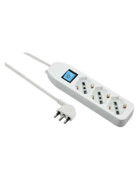 MULTIPRESA CON INTERRUTTORE - ELECTRALINE | Utensili Store