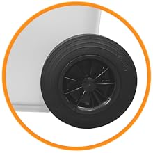 Ruote scorrevoli in gomma