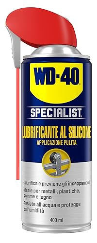Lubrificante al Silicone - Applicazione pulita - Previene l'attrito - NSF H2-400ml - WD-40 Specialist