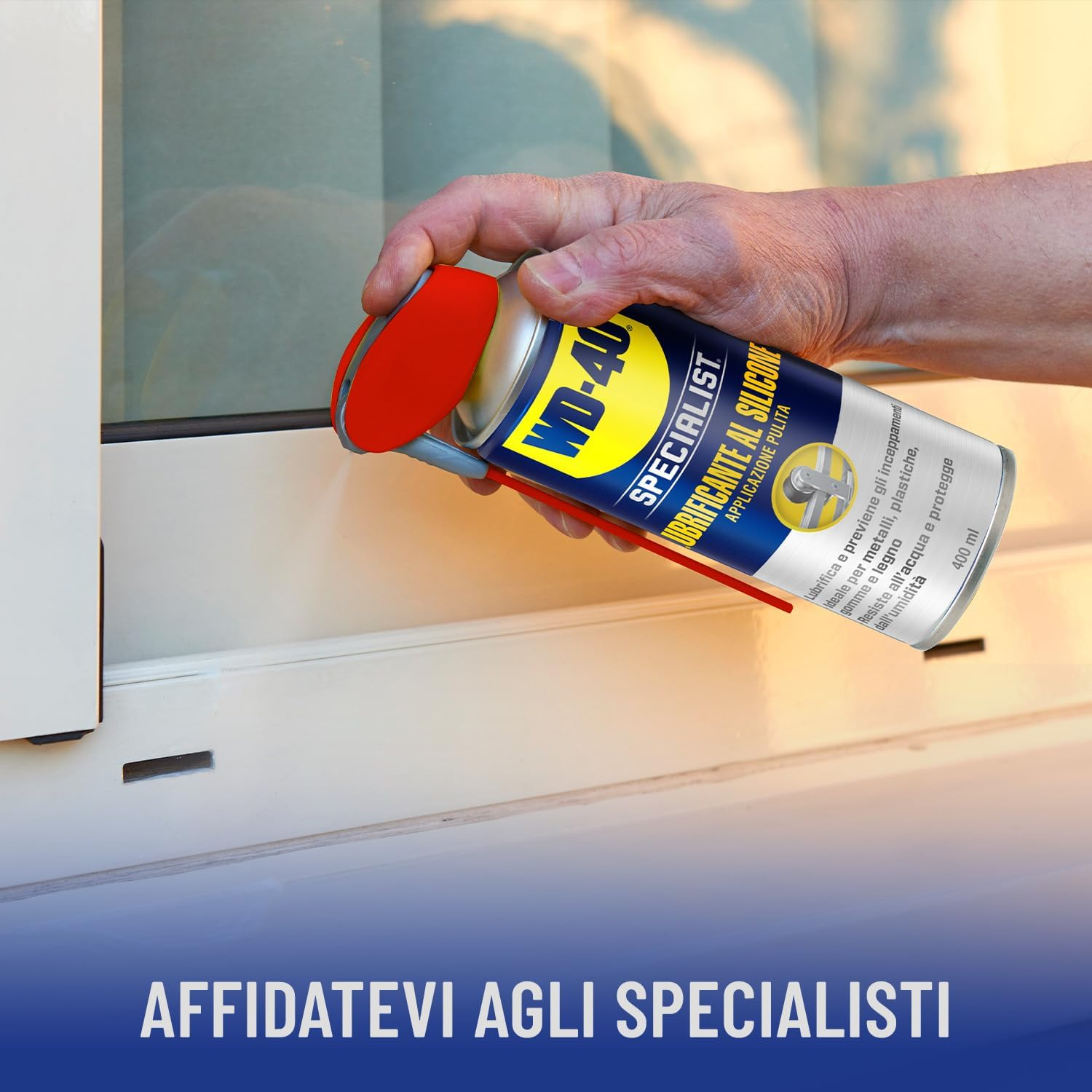 Lubrificante al Silicone - Applicazione pulita - Previene l'attrito - NSF H2-400ml - WD-40 Specialist - Dettaglio 4