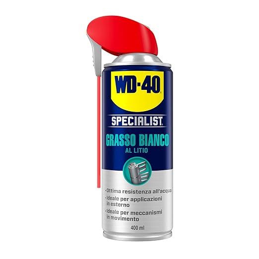 Grasso Bianco al Litio - Lubrificante a lunga durata - NSF H2-400ml - WD-40 Specialist