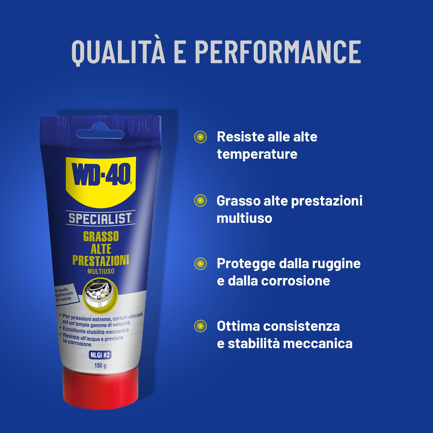 Grasso Alte Prestazioni - Lubrificante Multiuso - Tubo 150g - WD-40 Specialist - Dettaglio 3