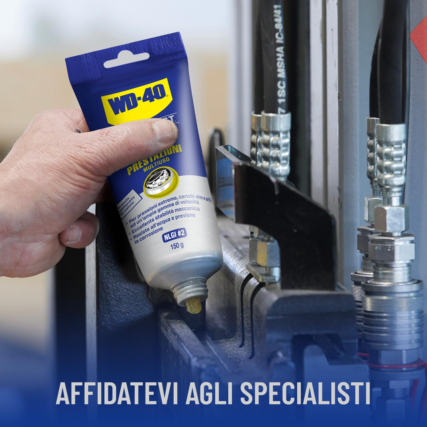 Grasso Alte Prestazioni - Lubrificante Multiuso - Tubo 150g - WD-40 Specialist - Dettaglio 4