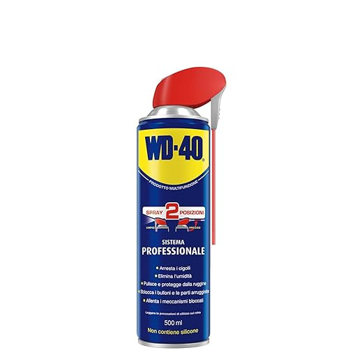 LUBRIFICANTE MULTIFUNZIONE SPRAY SISTEMA PROFESSIONALE 500ml. - WD-40